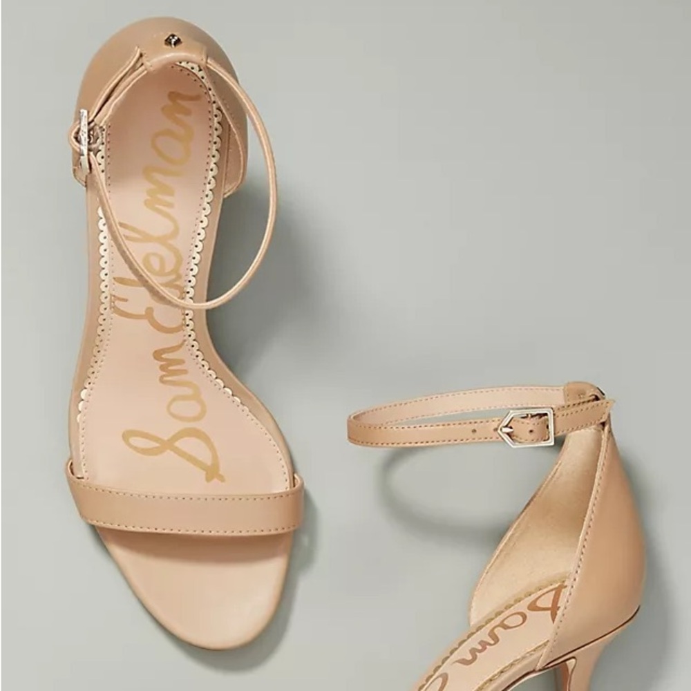 Sam Edelman Nude Heeled Sandals